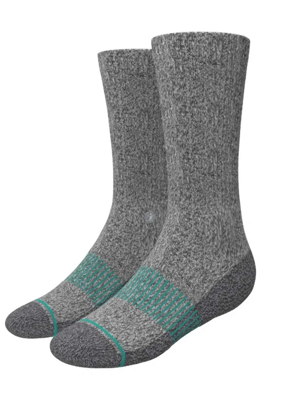 Shinesty Heel Hammocks The Intramural Champ Crew Socks Gray Large NWT IN PKG